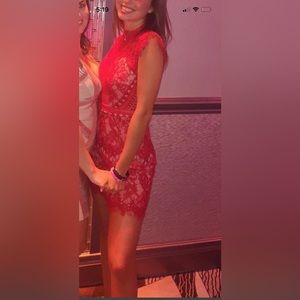 Xenia Boutique Red Mini Dress